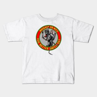 Krampus: Naughty or Nice Kids T-Shirt